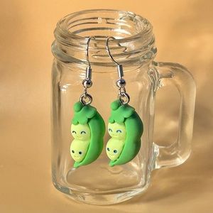 Two 🫛 Peas in a pod Earrings